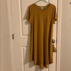 Lularoe Carly  mustard large